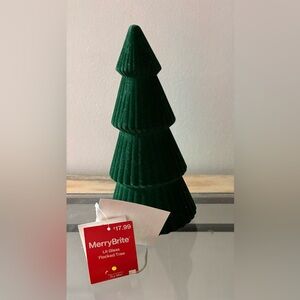 MerryBrite Green Velvet Holiday Tree